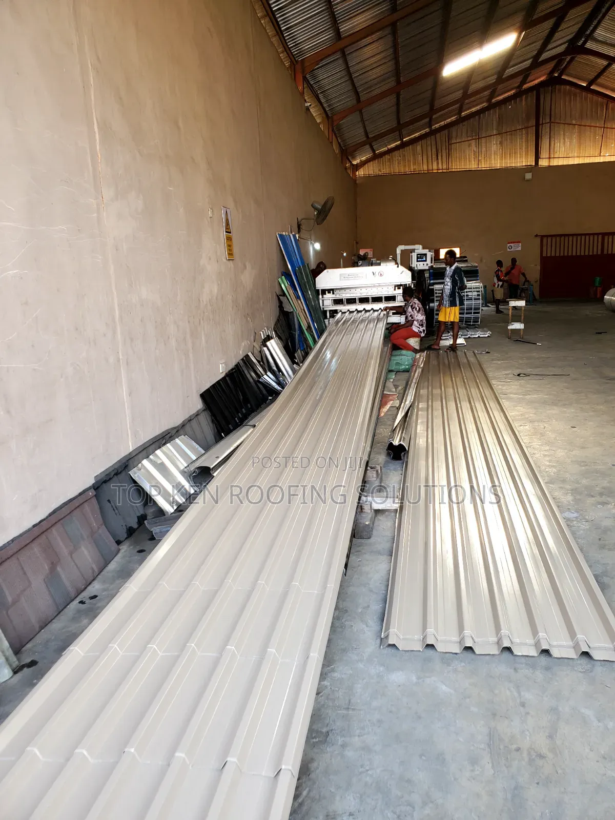 0.70 Beige Longspan Aluminium Roofing Sheet