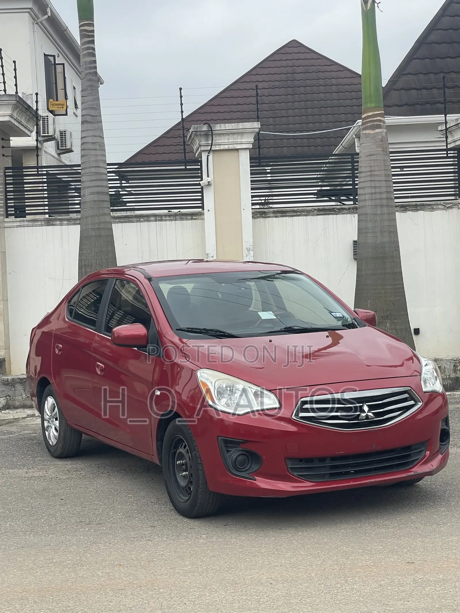 Mitsubishi Mirage 2017 Red