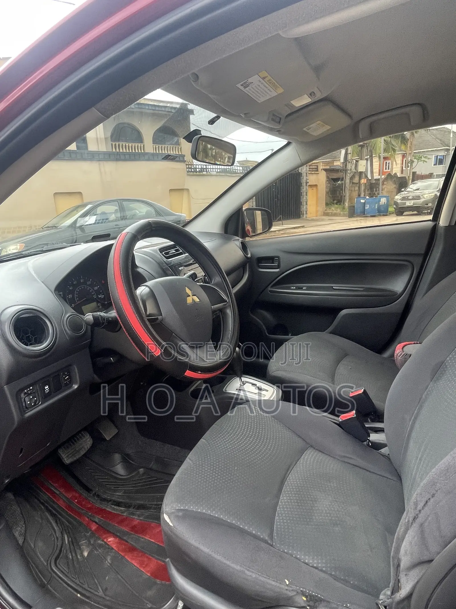 Mitsubishi Mirage 2017 Red