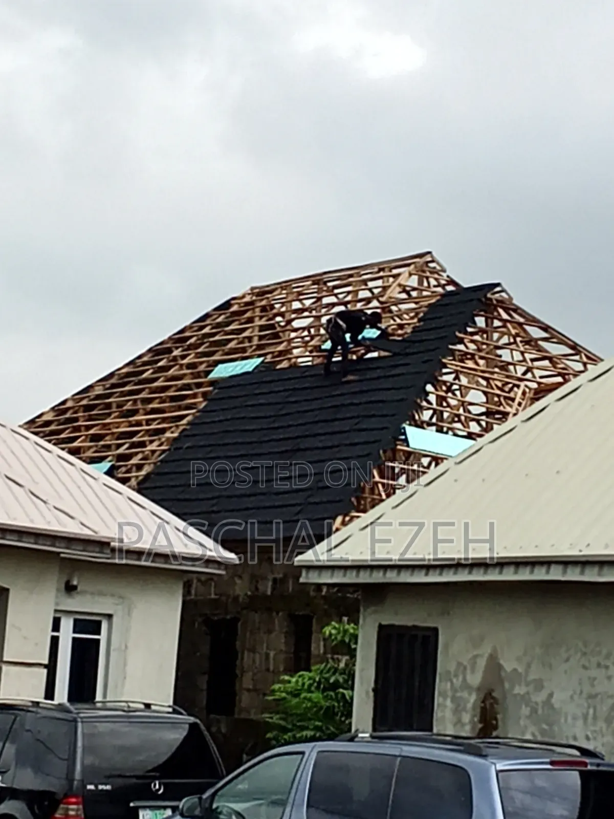 Original Black Milano Gerald Roof Design – Supply Installation