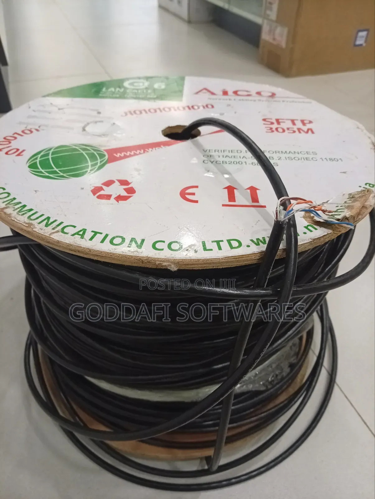 AICO Outdoor CAT6 Network Cable | Goddafi Stores