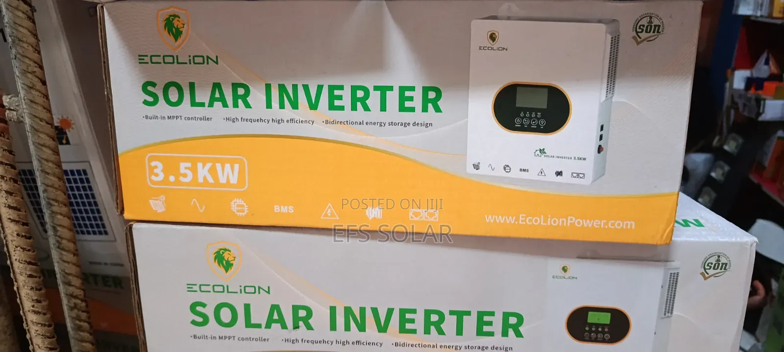 Ecolion 3.5kVA 24V Hybrid Solar Inverter With Built-in MPPT