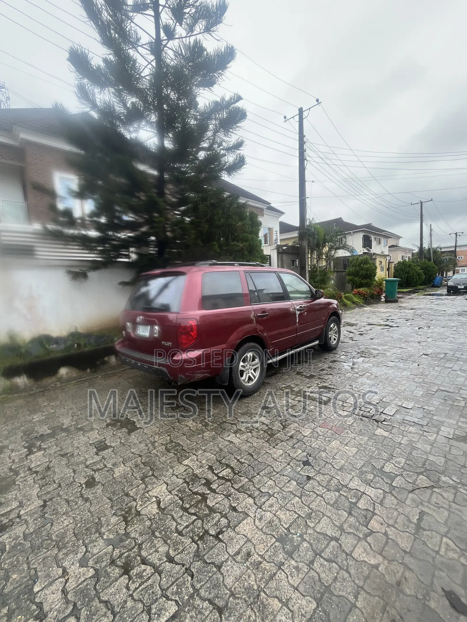 Honda Pilot 2004 Red