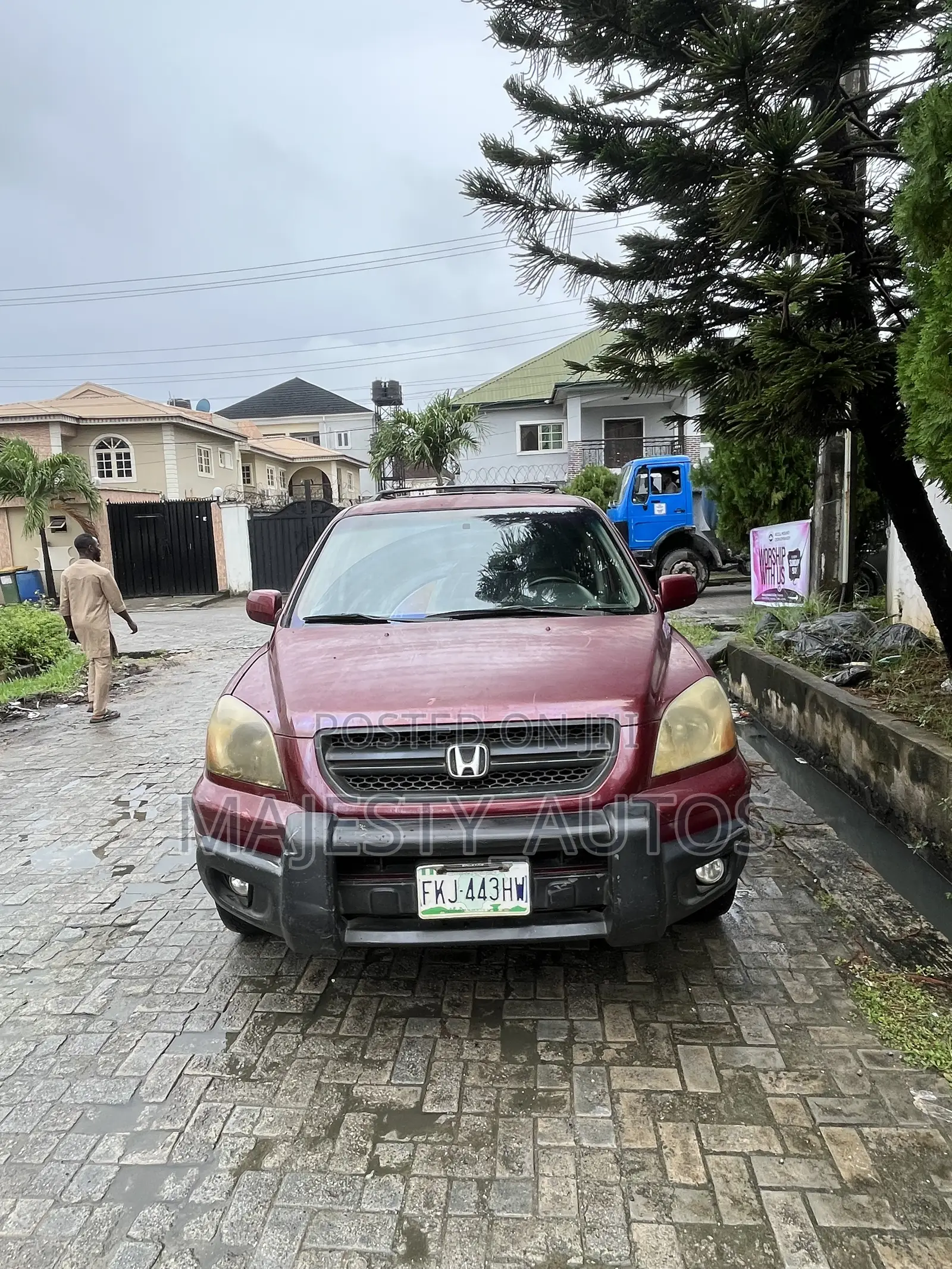 Honda Pilot 2004 Red