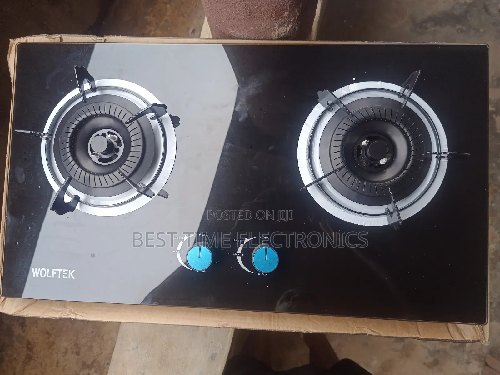 Wolftek 2 Burner Built-in Gas Hob