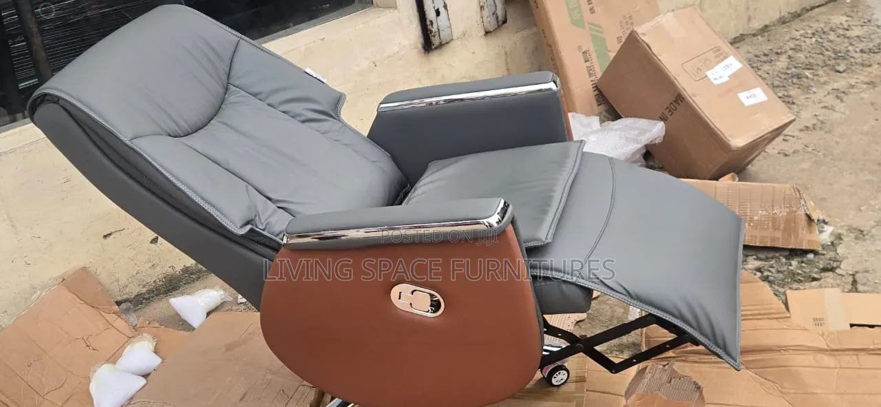 Executive Recline Office Leather Chair