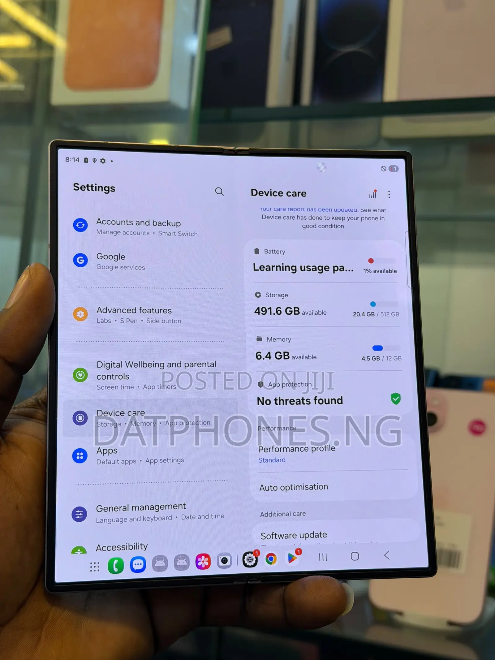 Samsung Galaxy Z Fold6 512 GB Gray