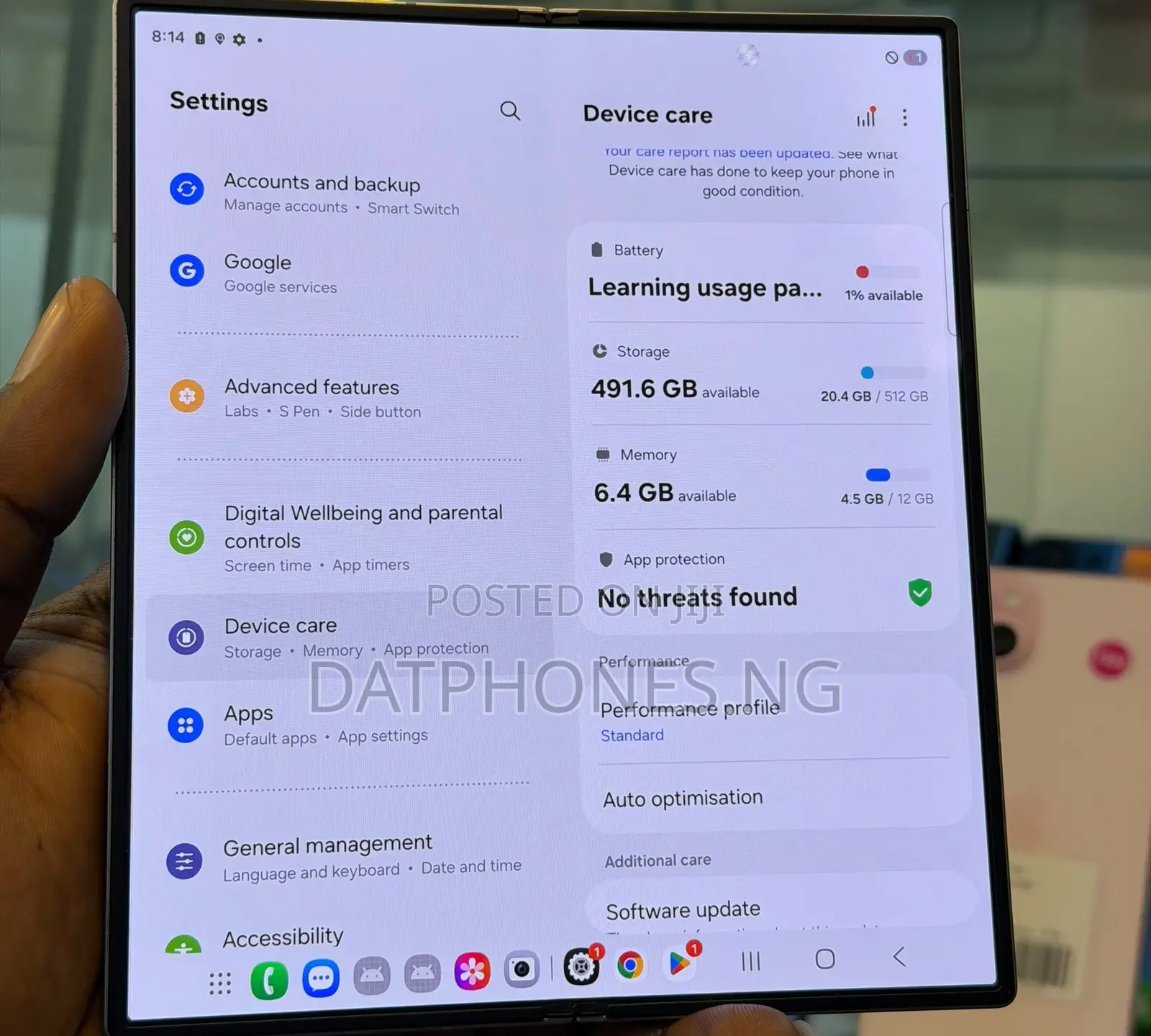 Samsung Galaxy Z Fold6 512 GB Gray
