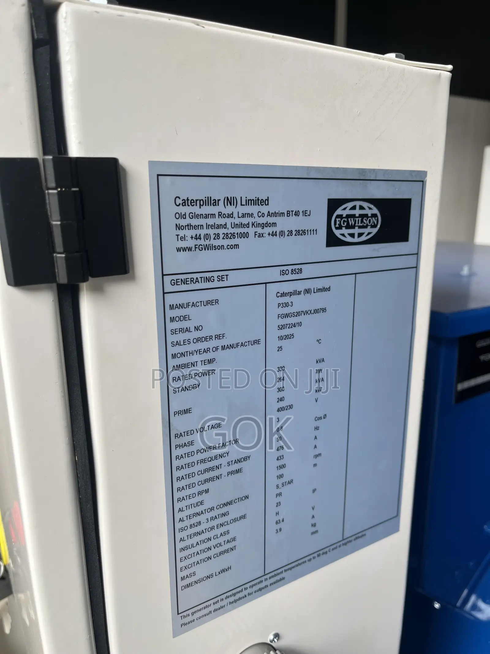 Brand New 330kva Generator