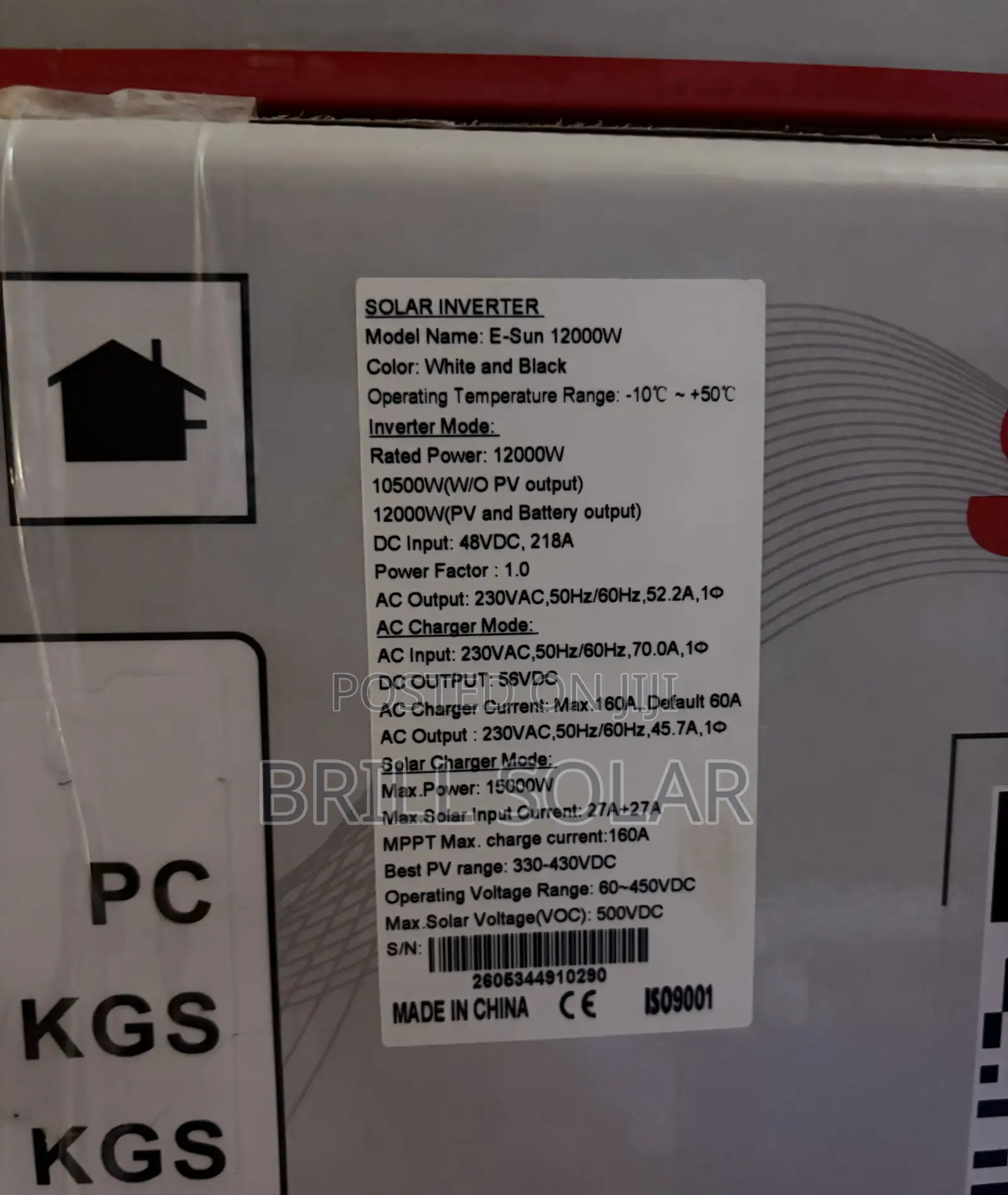 12kva-48v Sako Pure Sine Wave Hybrid Inverter