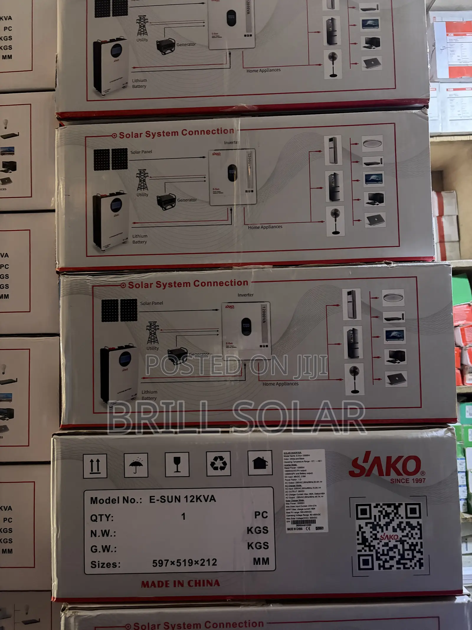 12kva-48v Sako Pure Sine Wave Hybrid Inverter