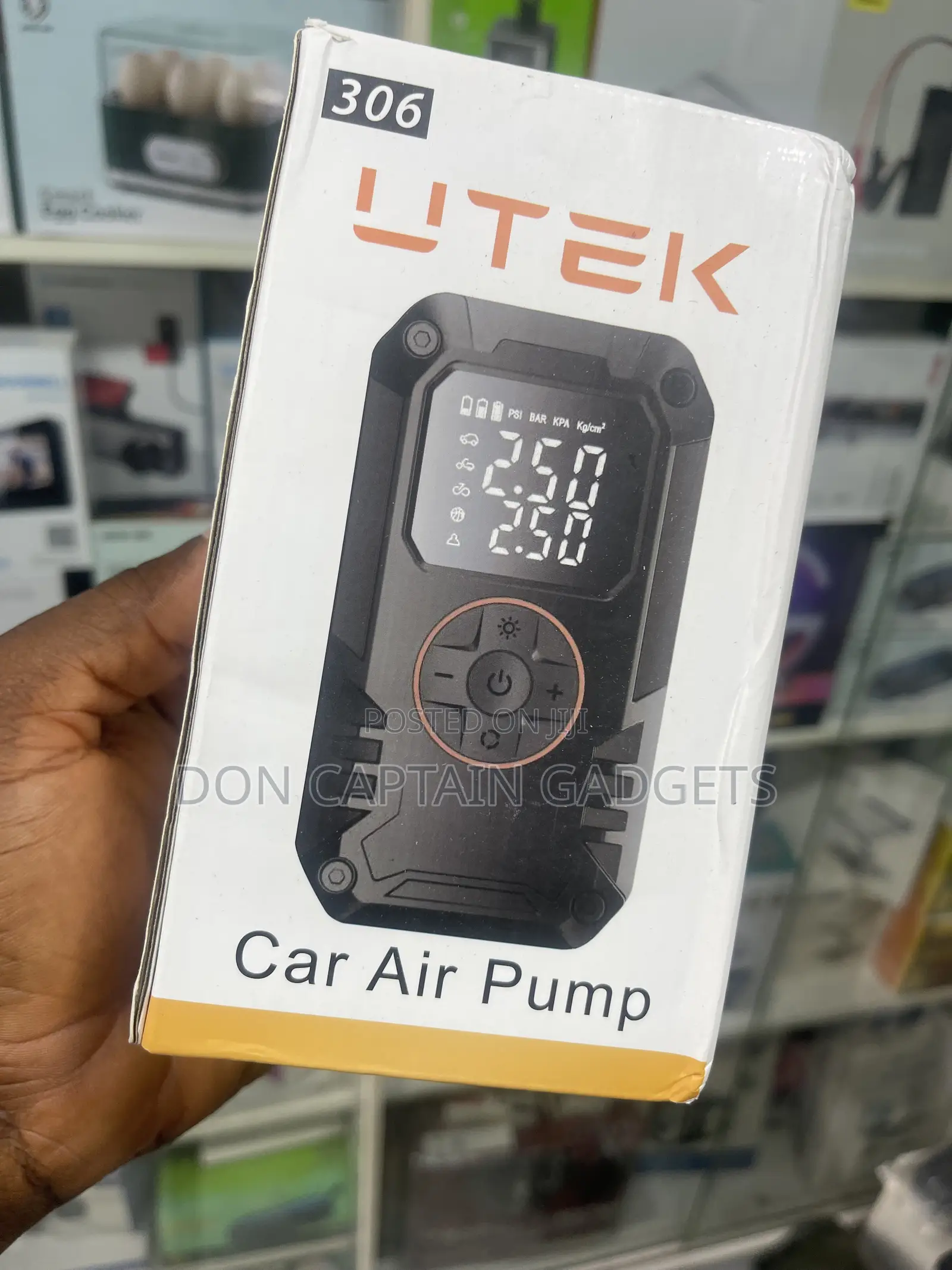 Car Tire Pump Rechargeable ( All Tire Pump )