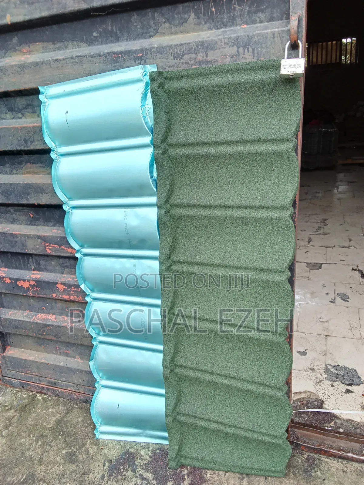 High Quality Green Colored Stone Coated Roofing Sheet