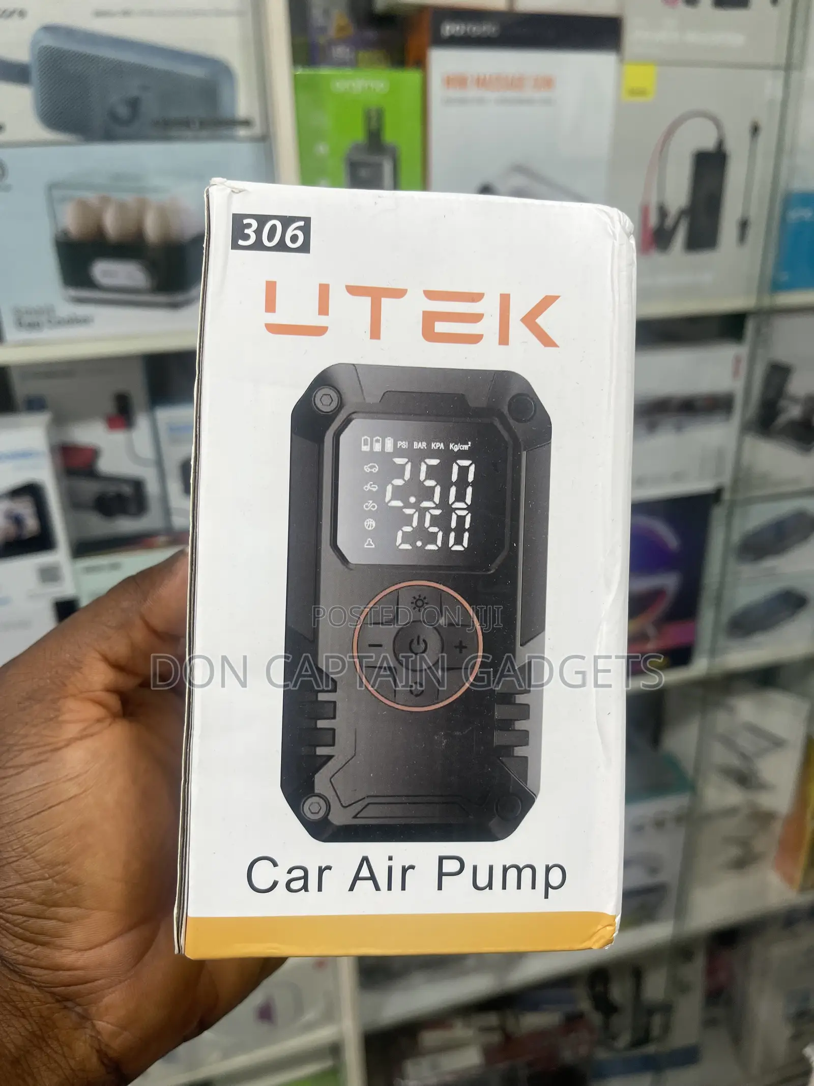 Car Tire Pump Rechargeable ( All Tire Pump )