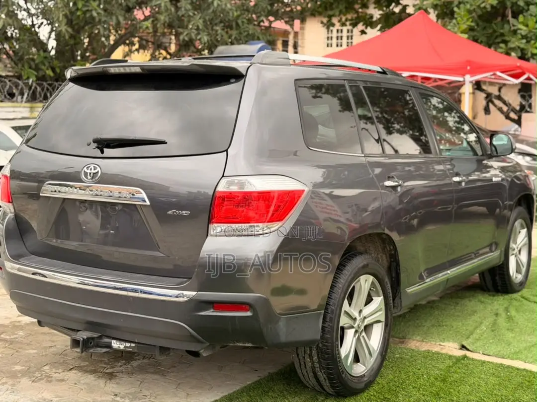 Toyota Highlander Limited 3.5l 4WD 2013 Gray