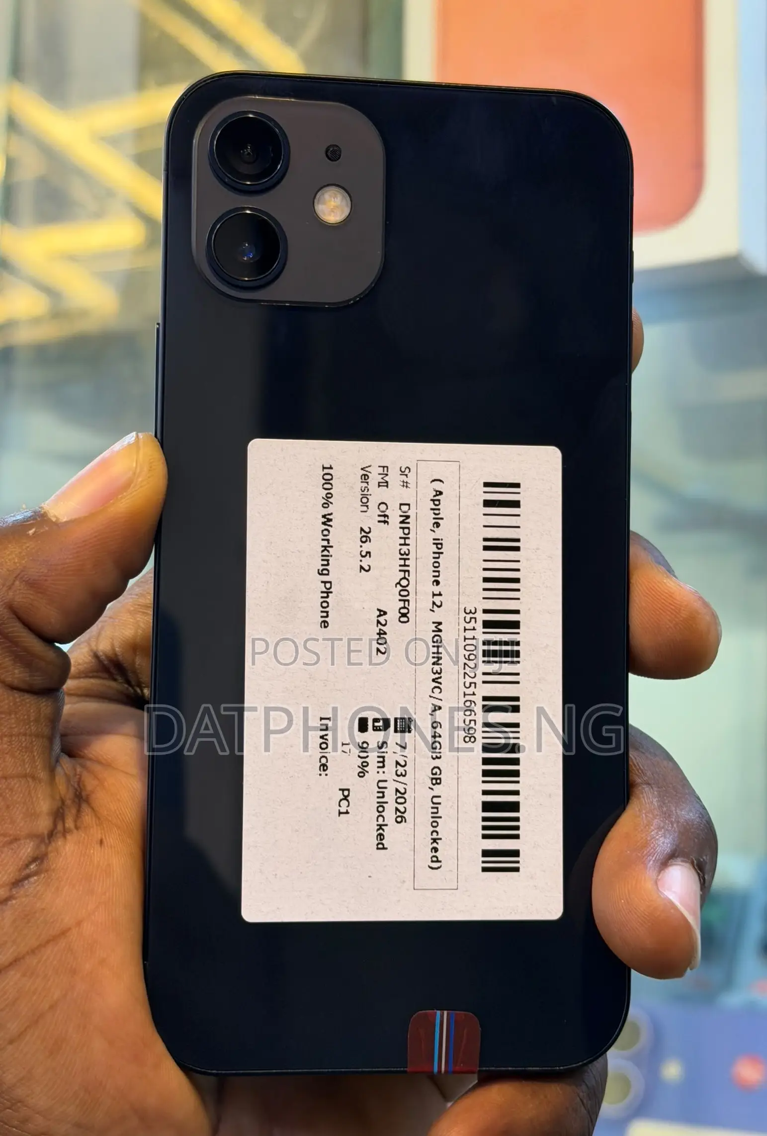 Apple iPhone 12 64 GB Black