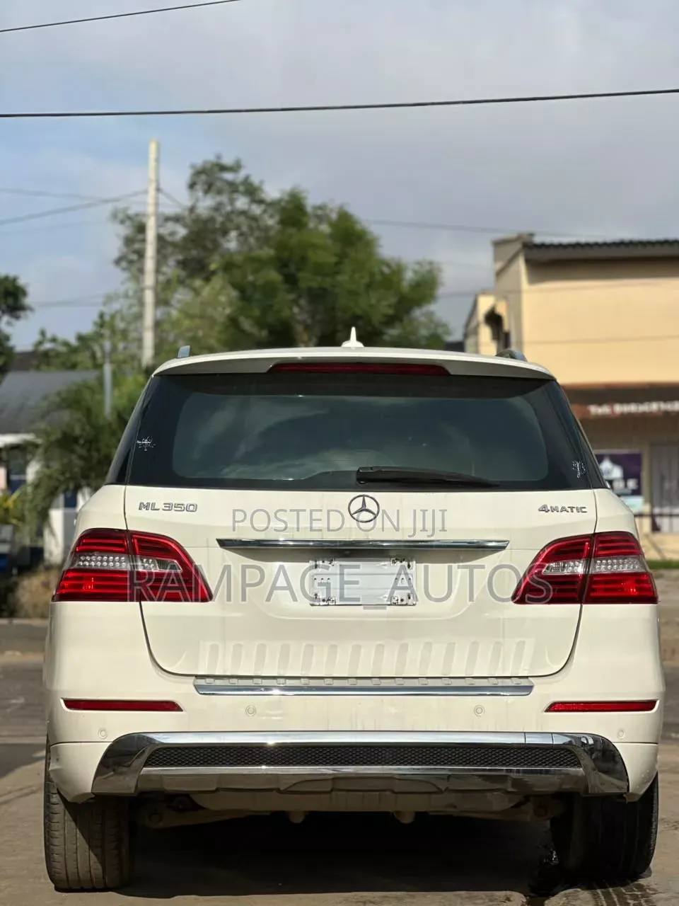 Mercedes-Benz M Class 2013 White