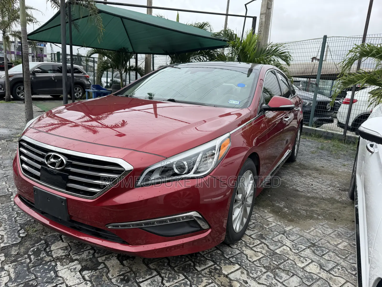 Hyundai Sonata Limited 4dr Sedan (2.4L 4cyl 6A) 2015 Red