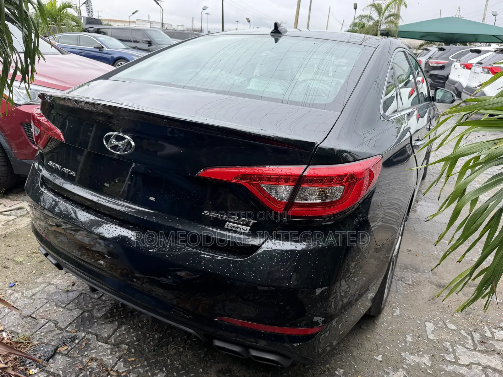 Hyundai Sonata Limited 2.0T 4dr Sedan (2.0L 4cyl Turbo 6A) 2015 Black