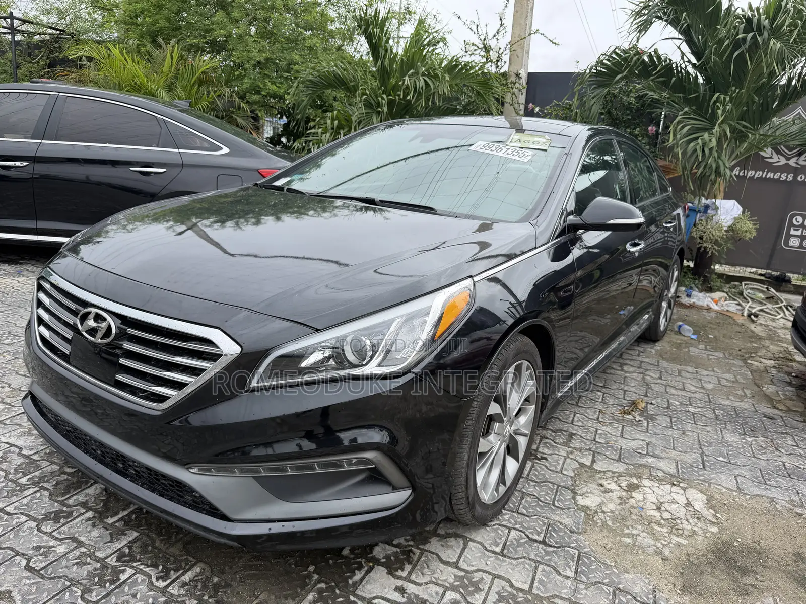 Hyundai Sonata Limited 2.0T 4dr Sedan (2.0L 4cyl Turbo 6A) 2015 Black