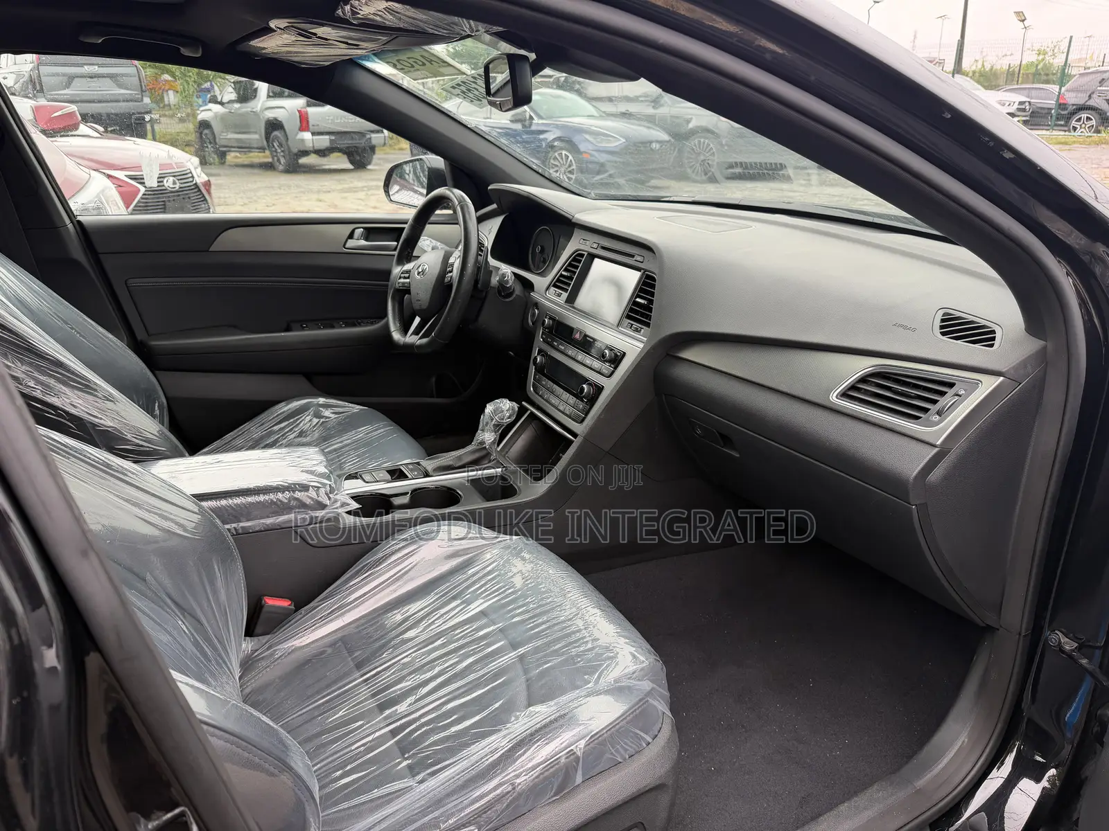 Hyundai Sonata Limited 2.0T 4dr Sedan (2.0L 4cyl Turbo 6A) 2015 Black