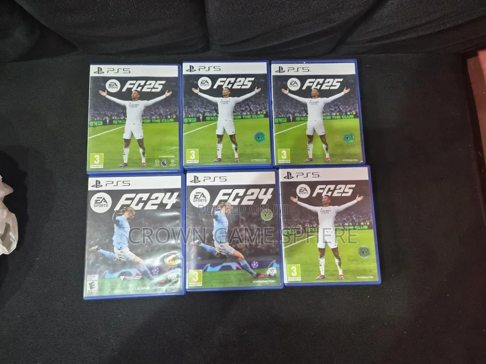 Ps5 FC 25 and 24 Game Disks Available for Sale