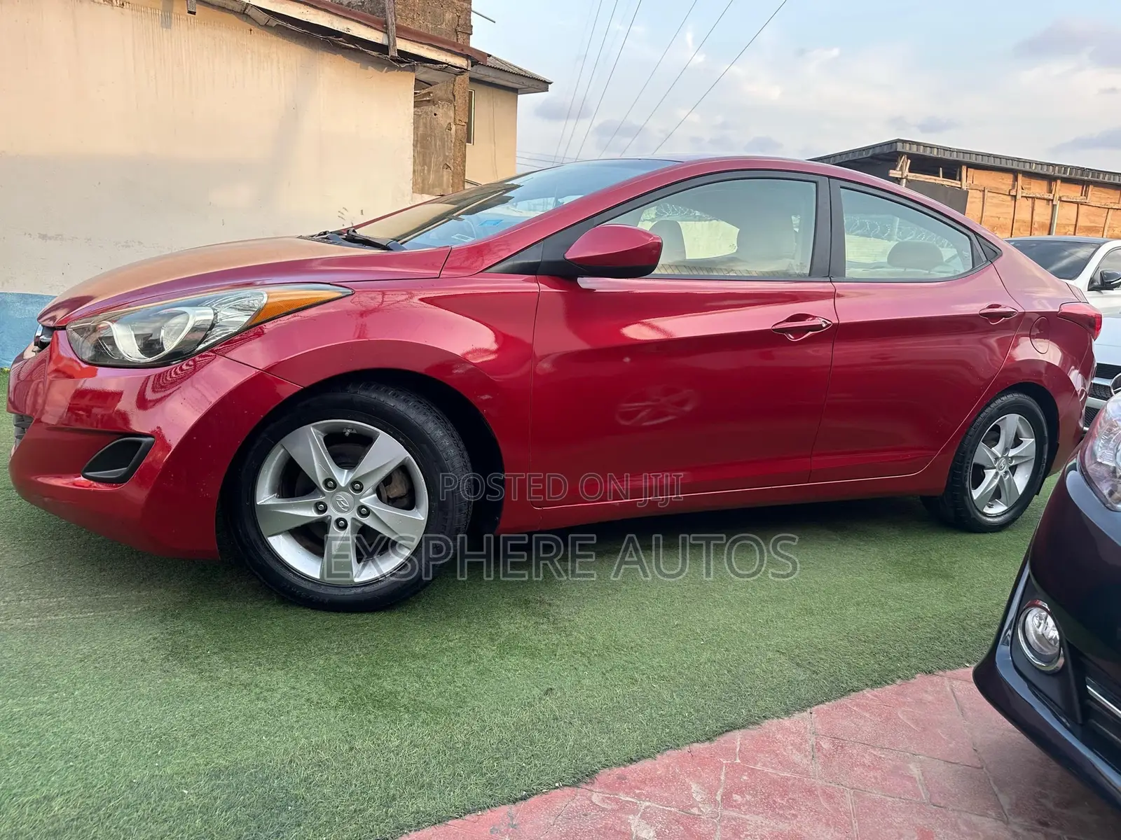 Hyundai Elantra 2011 Red