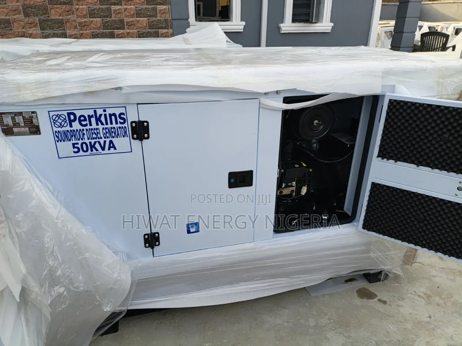 High Performance 50kVA Silent Perkins Generator