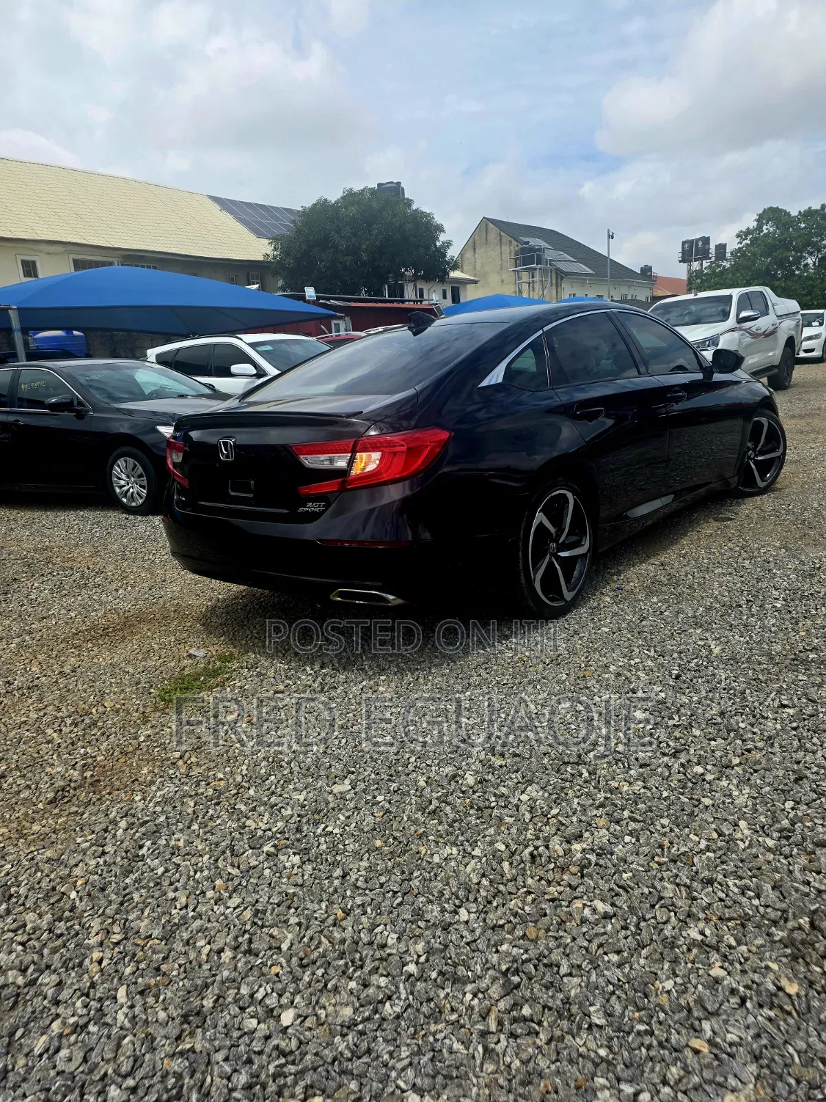 Honda Accord Sport (2.0L 4cyl Turbo 10A) 2019 Black