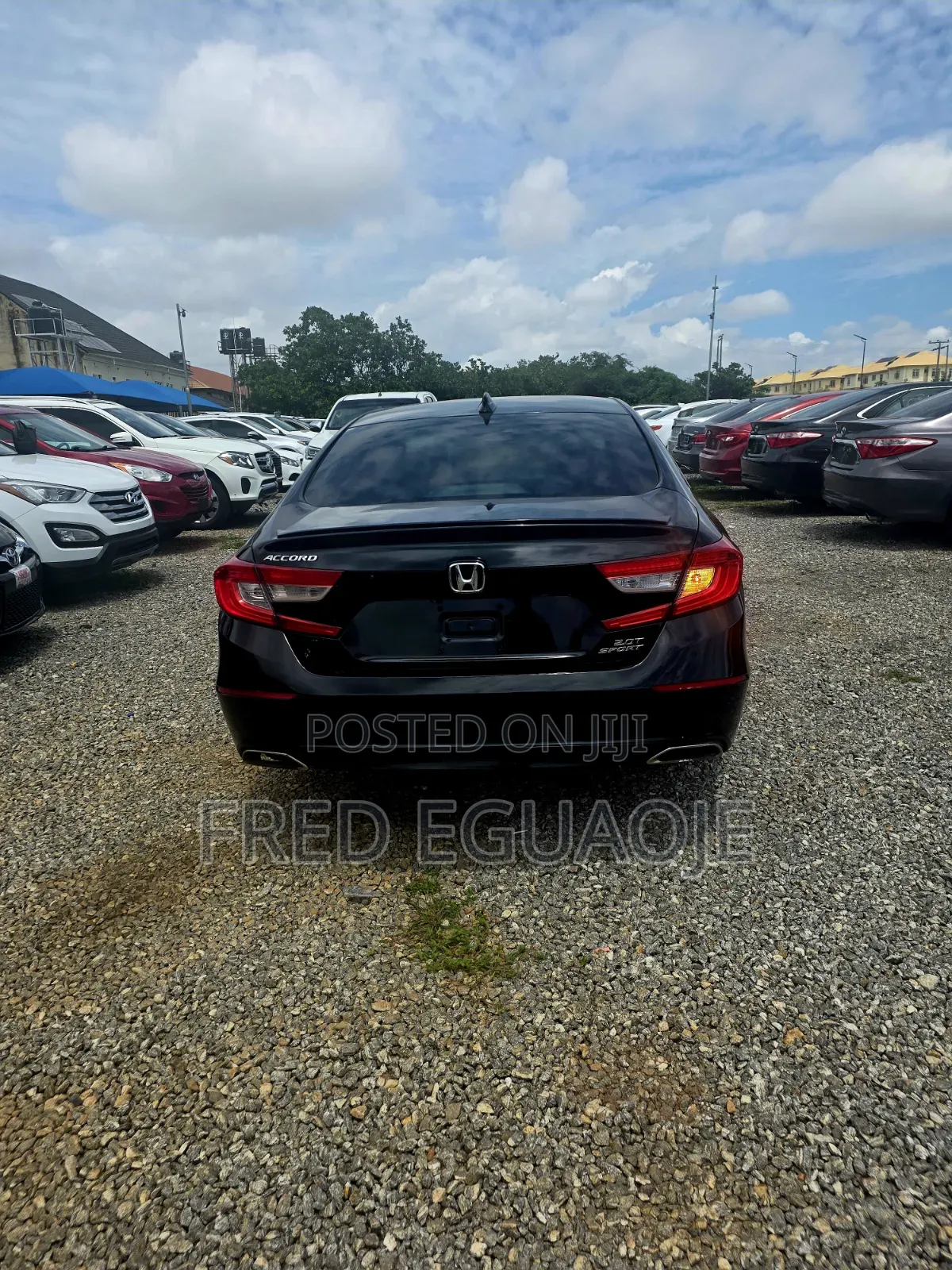 Honda Accord Sport (2.0L 4cyl Turbo 10A) 2019 Black