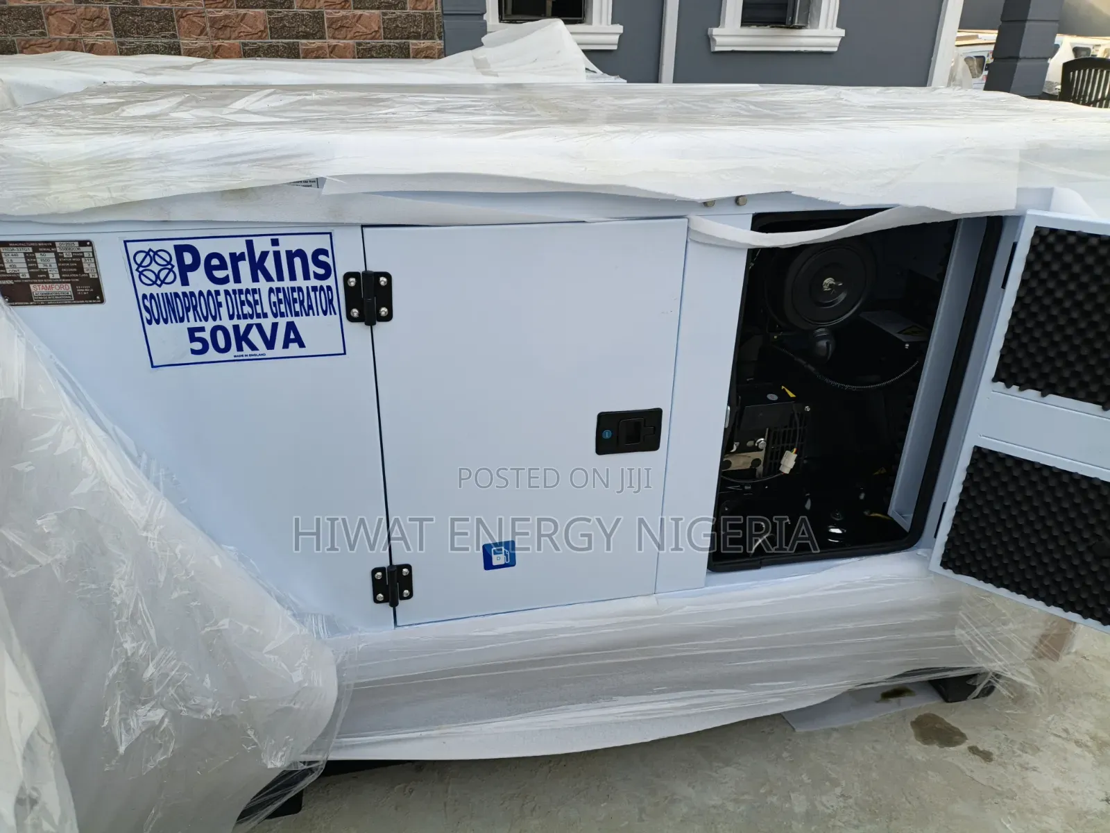 Durable 50kVA Soundproof Diesel Generator