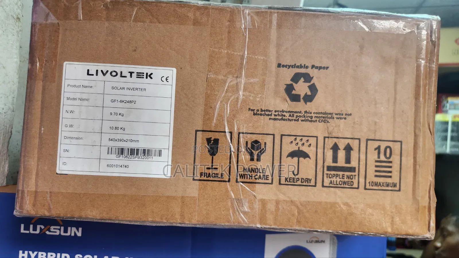 6.2kva/48Volts Hybrid Inverter Livoltek