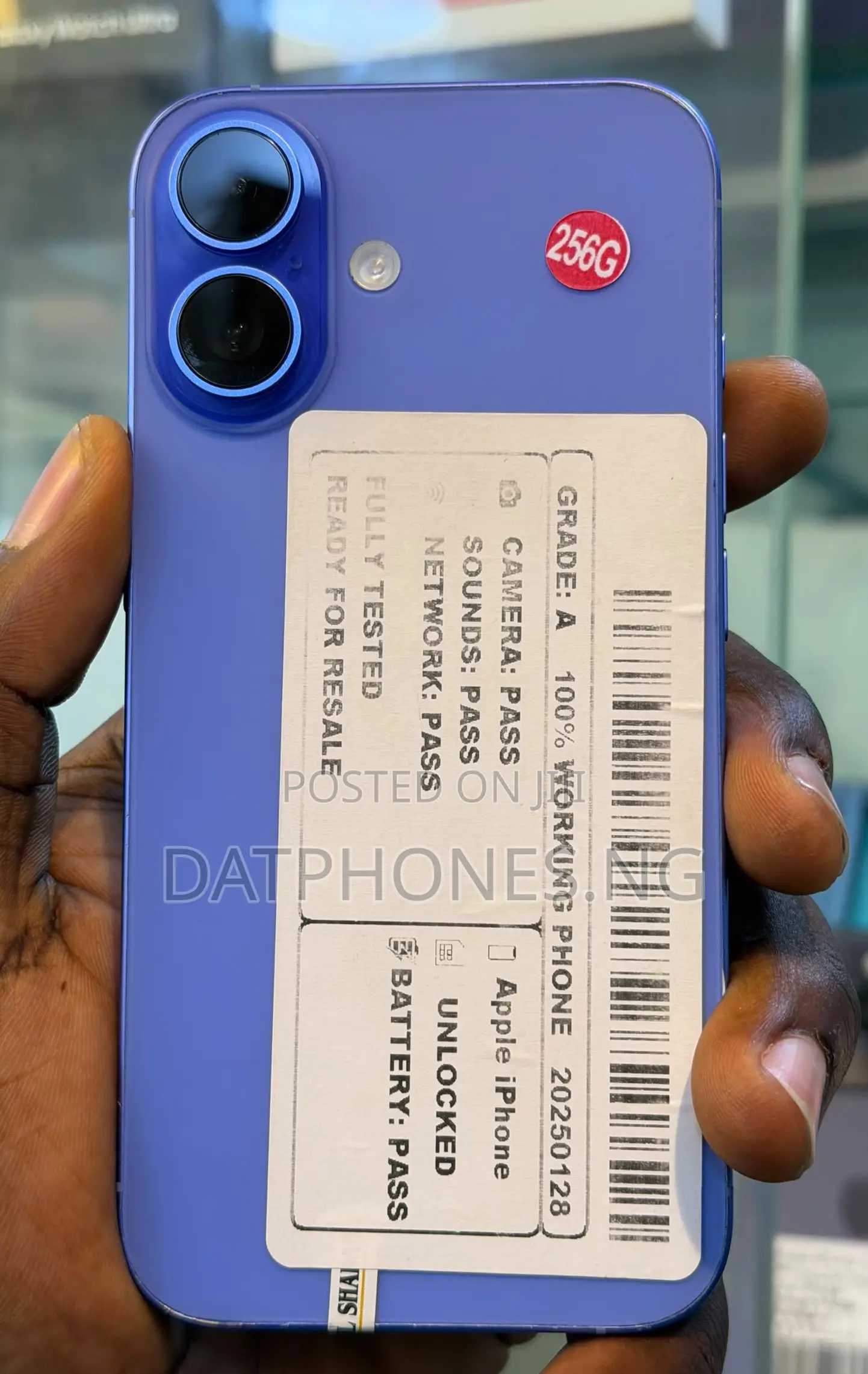 Apple iPhone 16 256 GB Blue