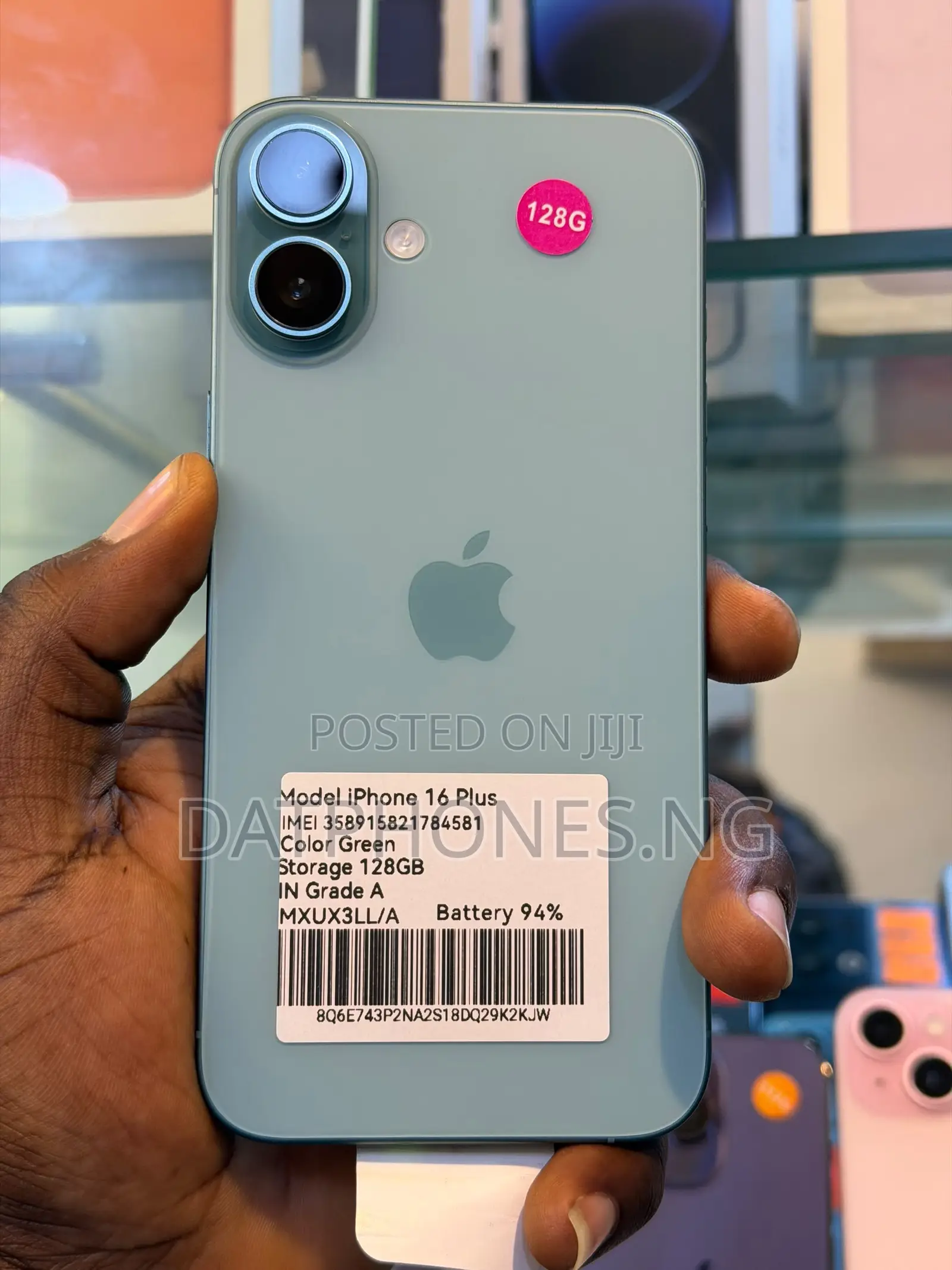 Apple iPhone 16 Plus 128 GB Green