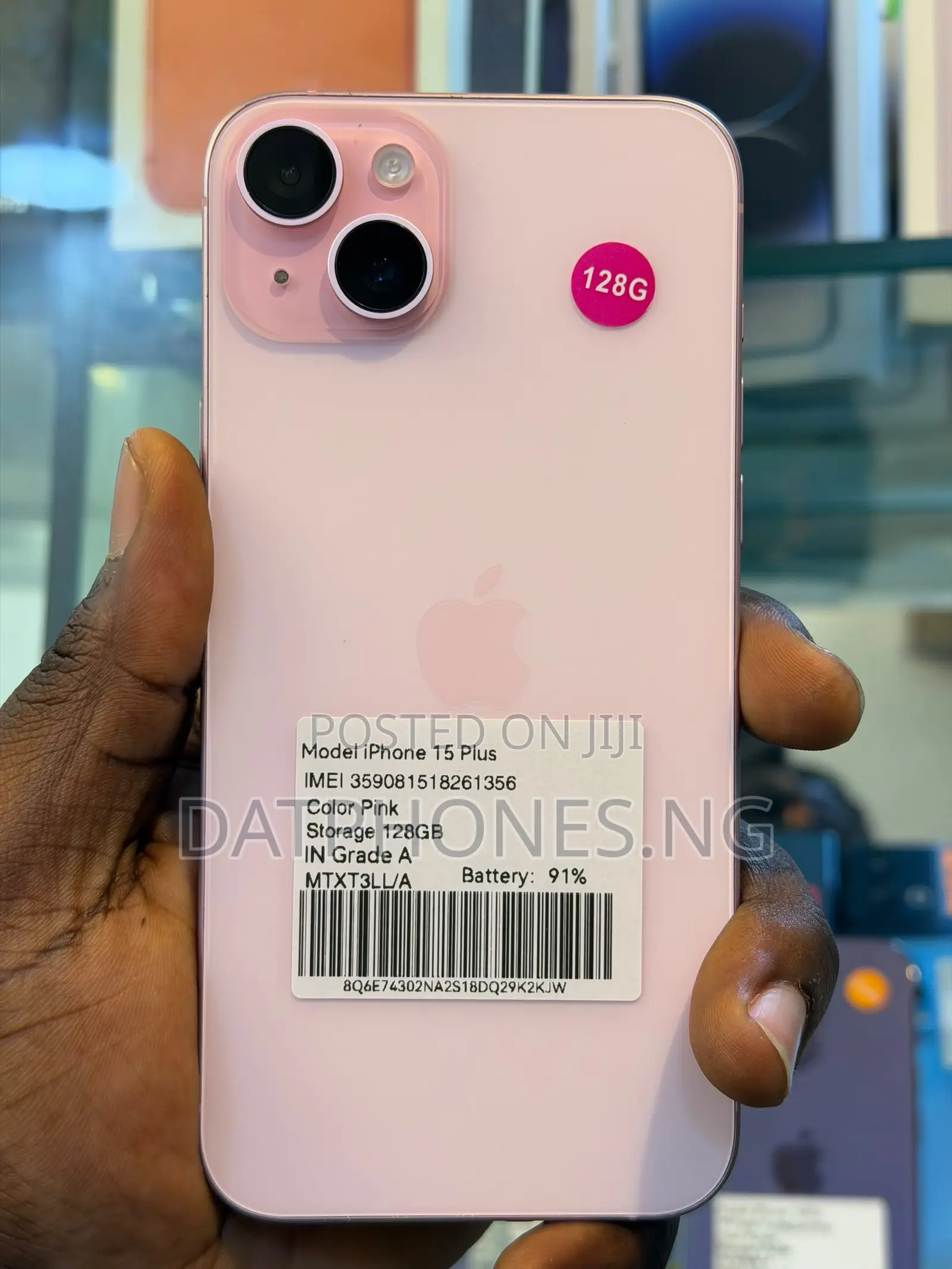 Apple iPhone 15 Plus 128 GB Pink