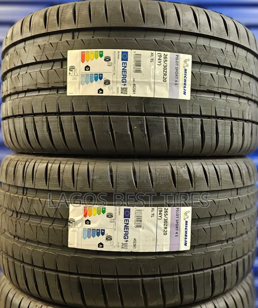 Michelin Pilot Sport 4S – 265/30zr20 (94Y) XL 4years Warranty