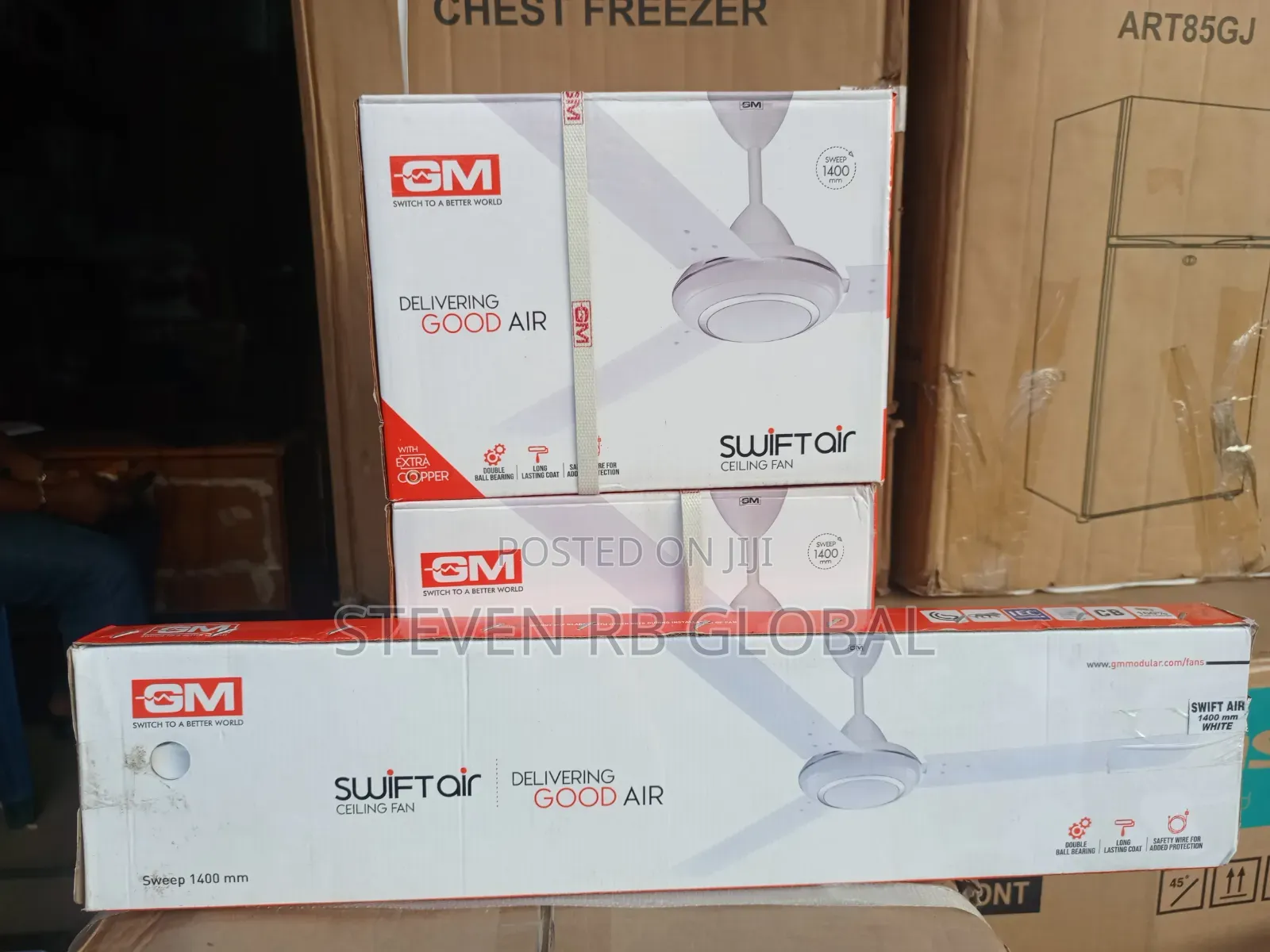 GM SWIFTair 56" (1400mm) Ceiling Fan