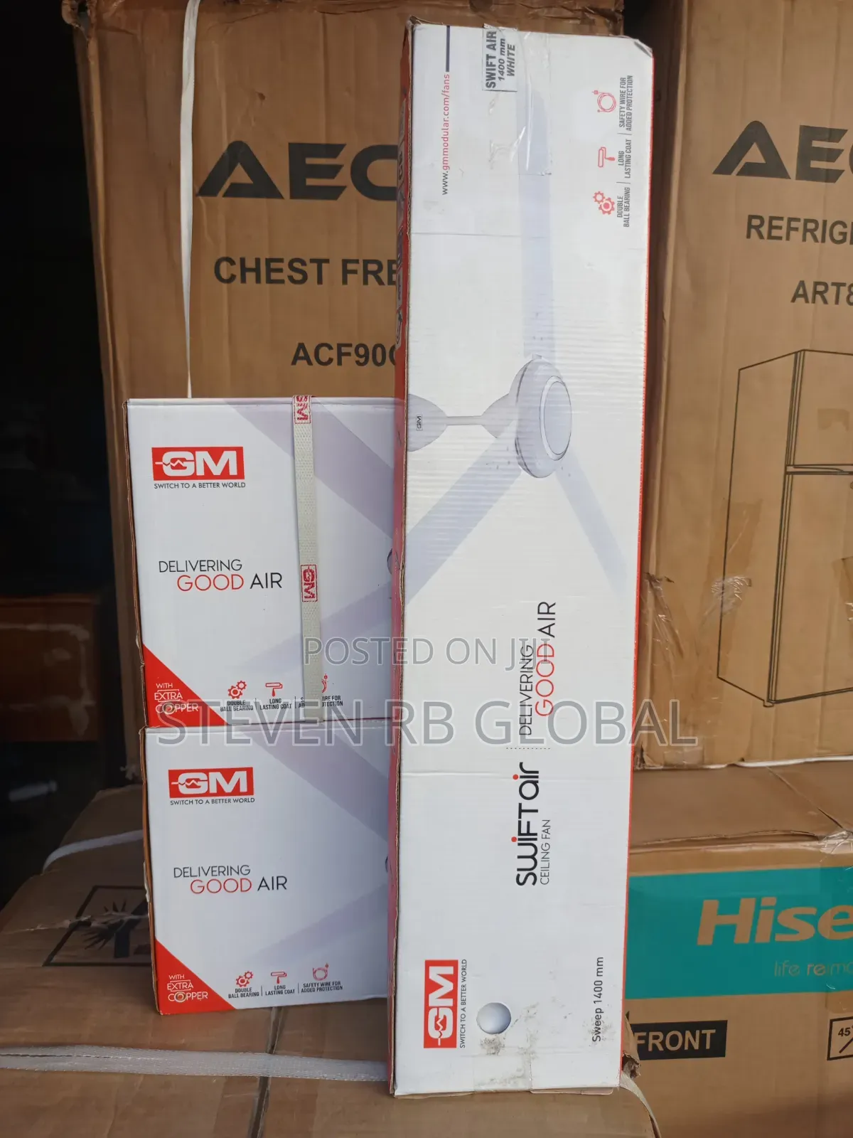 GM SWIFTair 56" (1400mm) Ceiling Fan