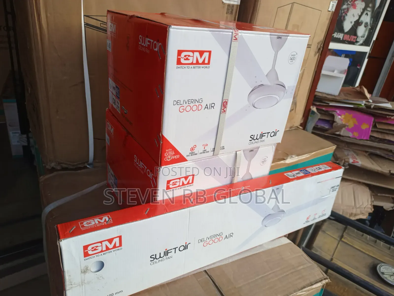 GM SWIFTair 56" (1400mm) Ceiling Fan