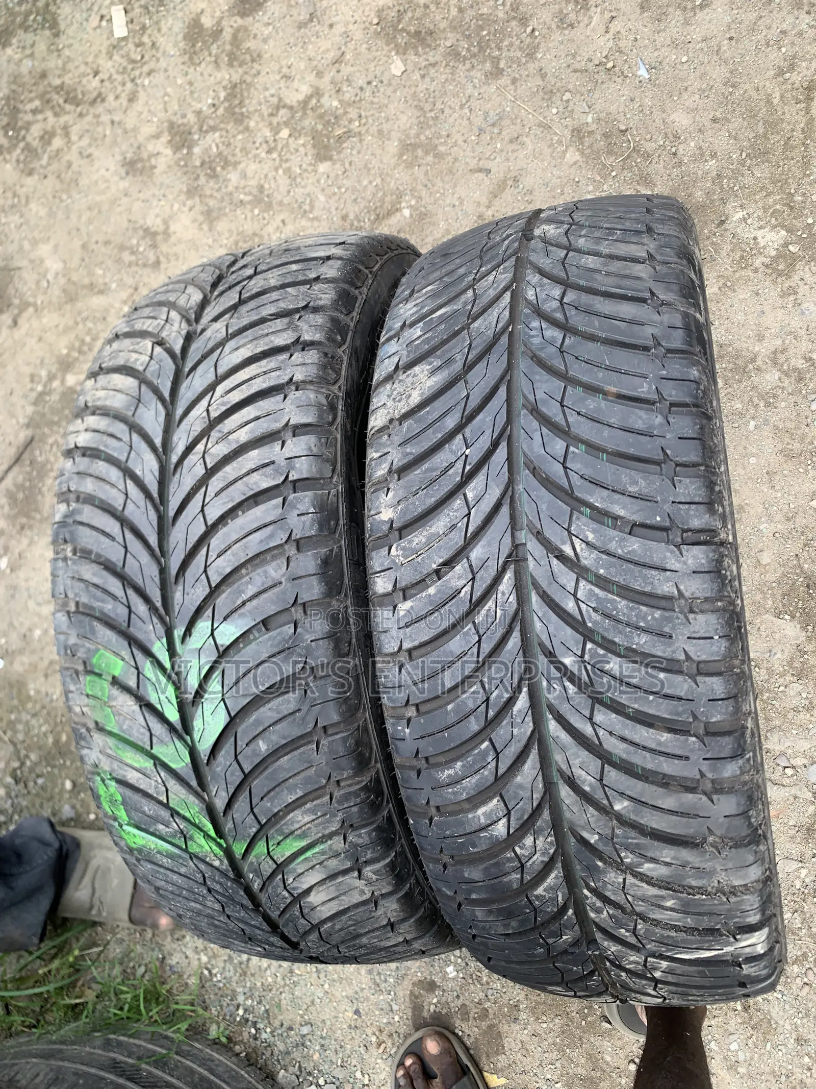 225/45 R19 Tokunbo Tyres – Clean Pair | Strong Grip Smooth Ride