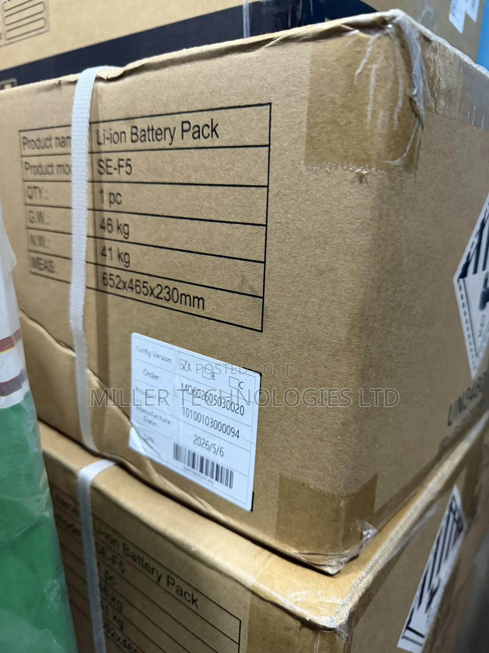 High Capacity Deye 5kWh Lithium Battery Pack