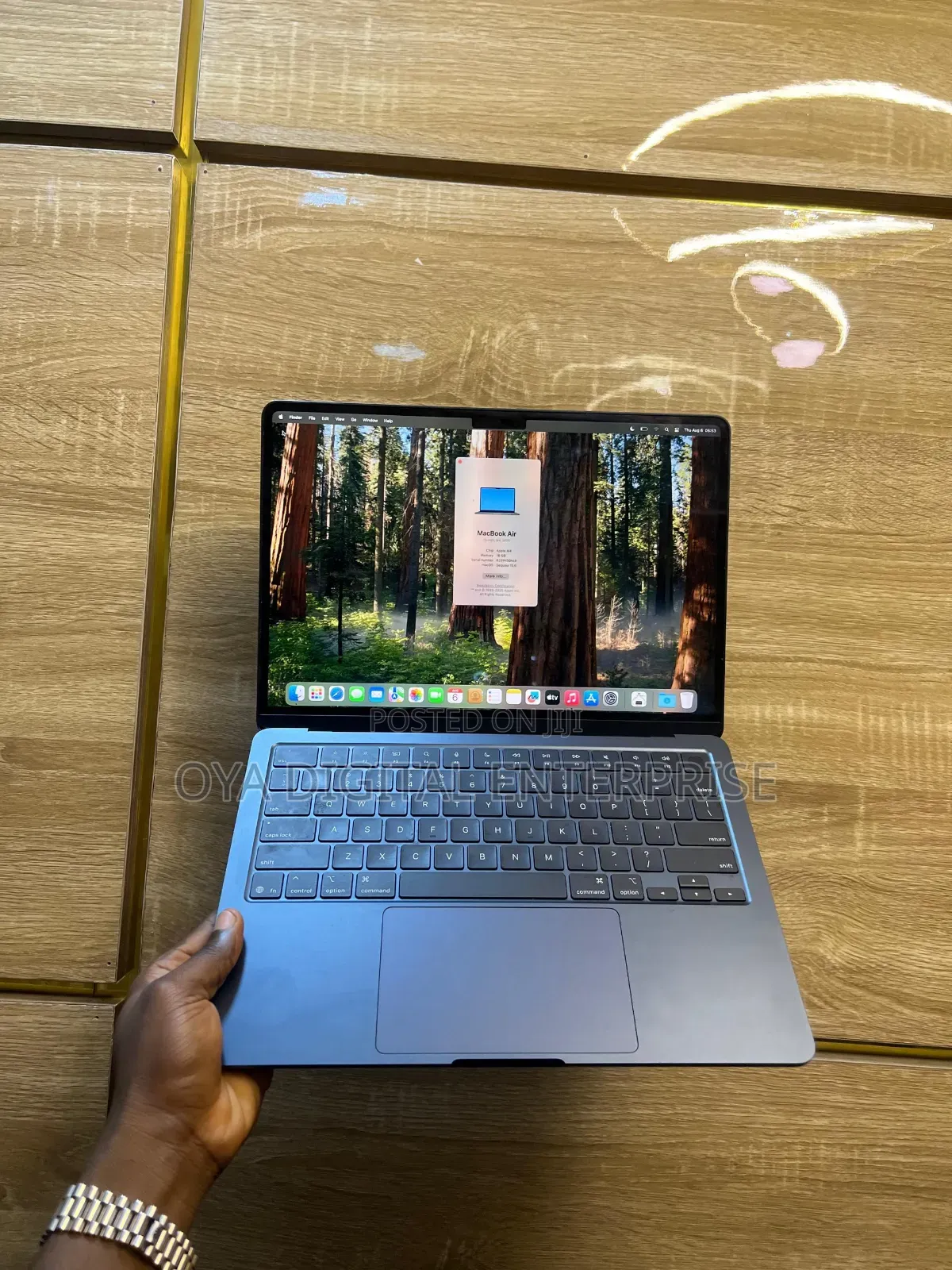 Laptop Apple MacBook Air 2025 M4 16GB Apple M4 SSD 256GB