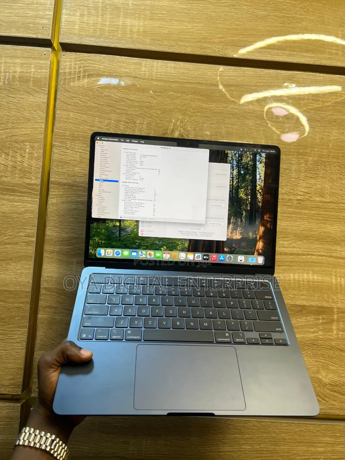 Laptop Apple MacBook Air 2025 M4 16GB Apple M4 SSD 256GB