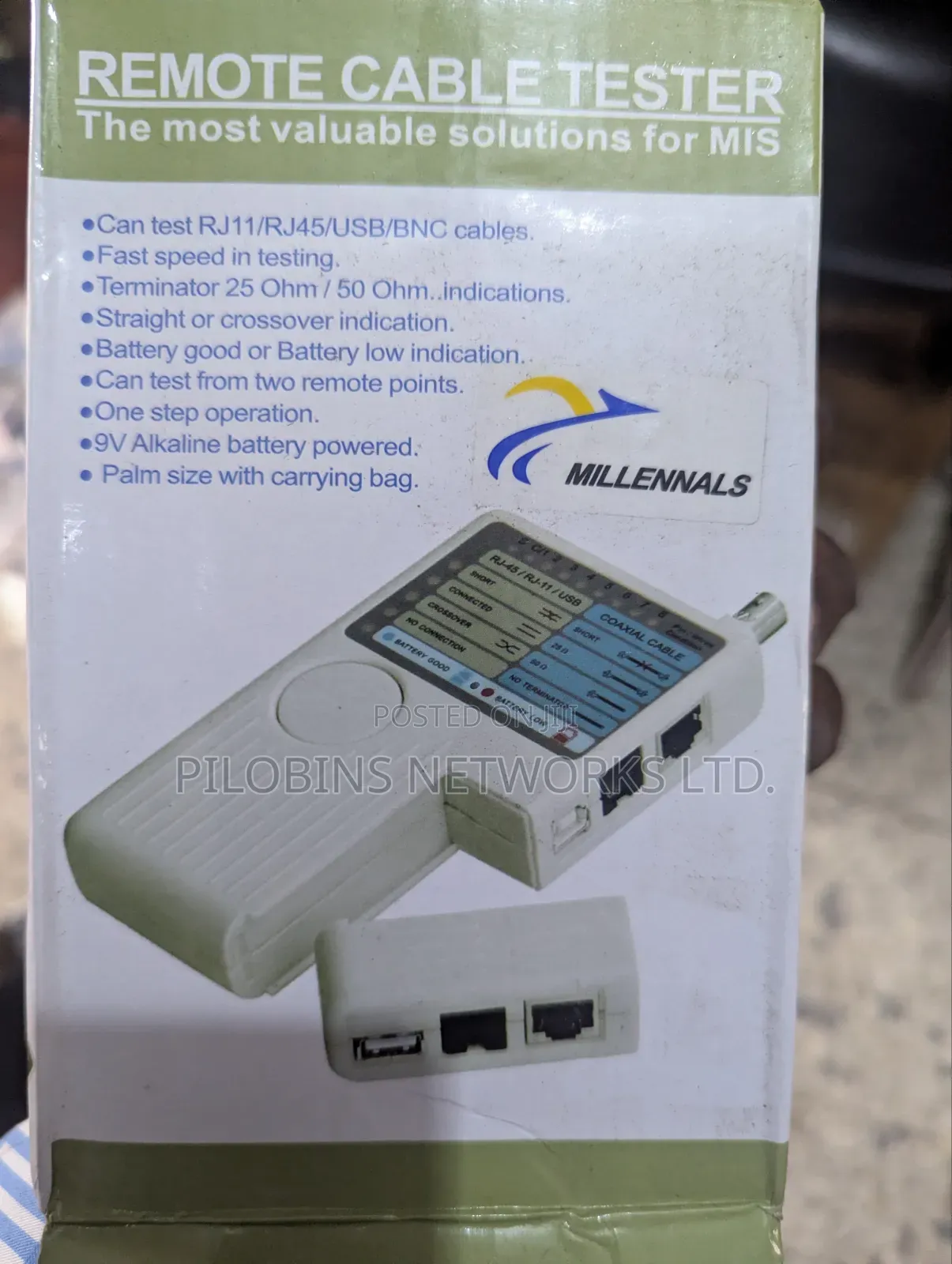 Remote Cable Tester