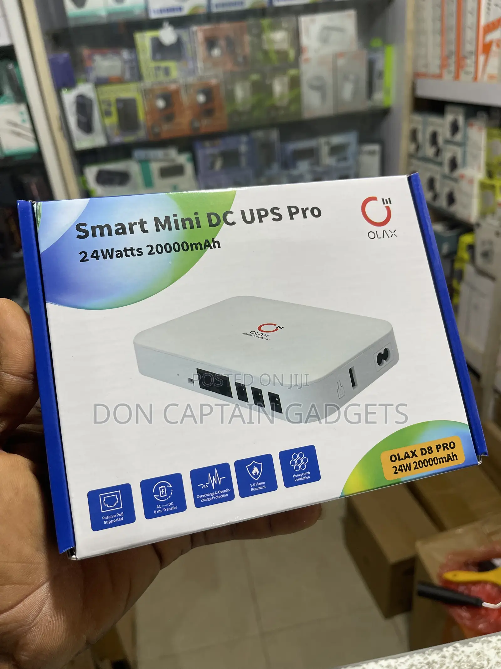 Smart Mini DC UPS Pro 20000mah / 24W
