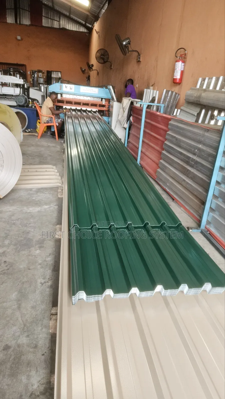 Pure Oven Baked Aluminium Roofing Sheets 0.90 Width 0.70mm All Colour