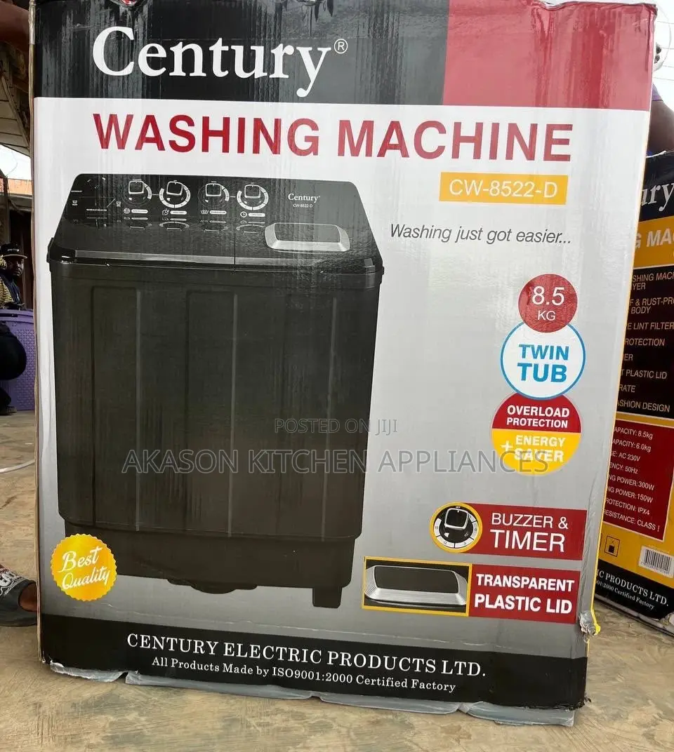 8.5kg Century Washing Machine