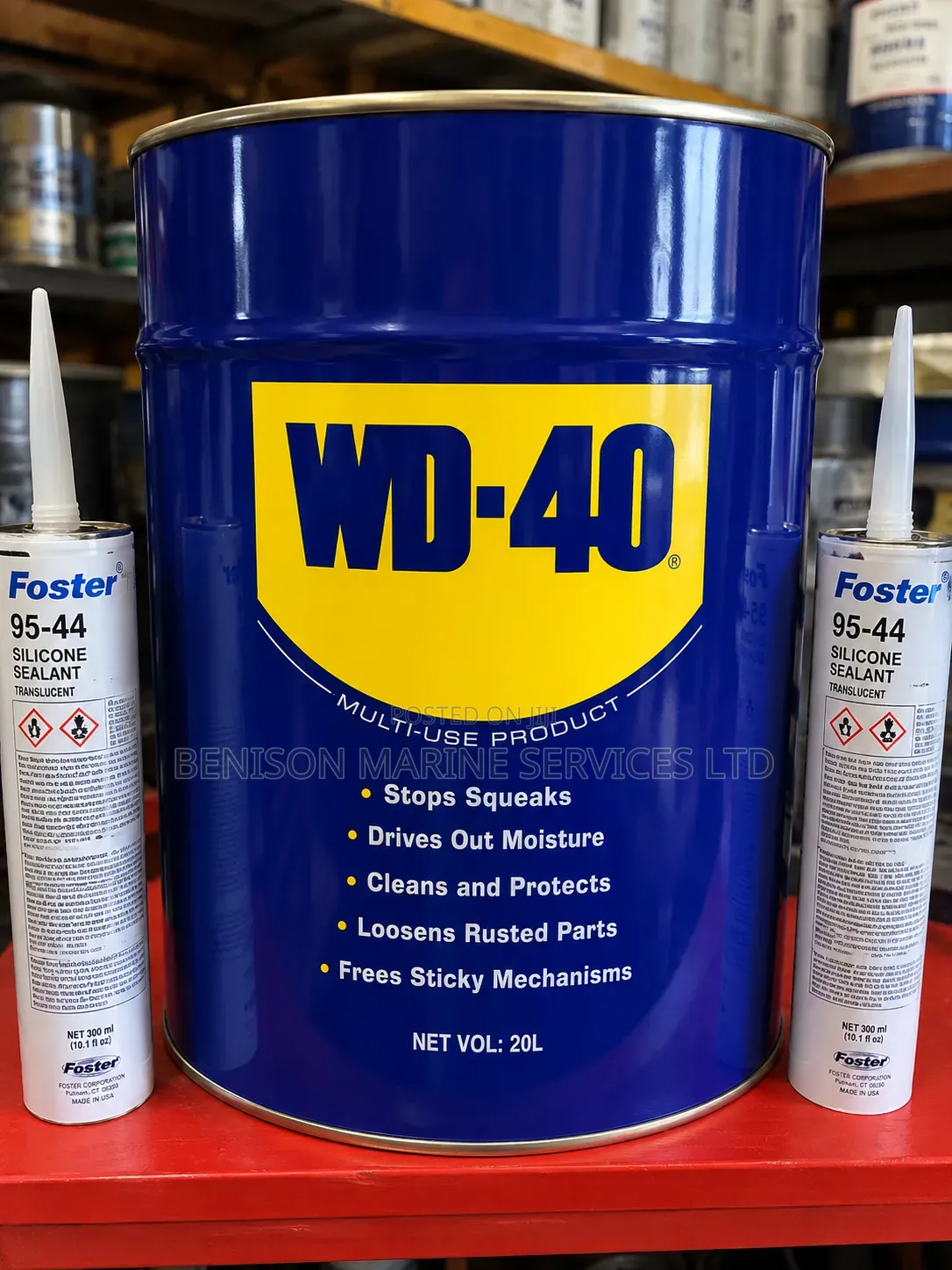 2O Litres WD 40 Antitrust Chemical
