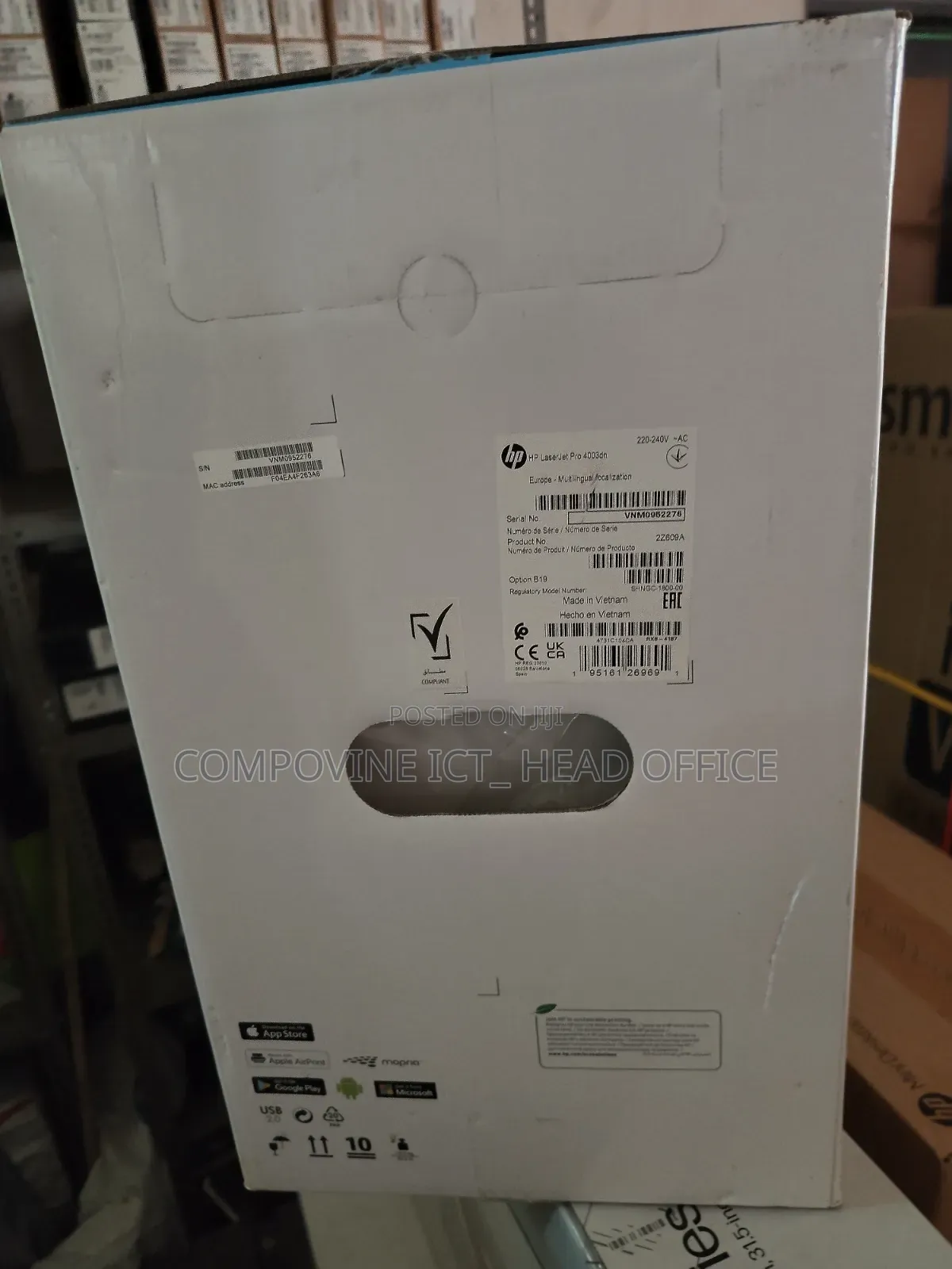 HP Laserjet Pro 4003dn