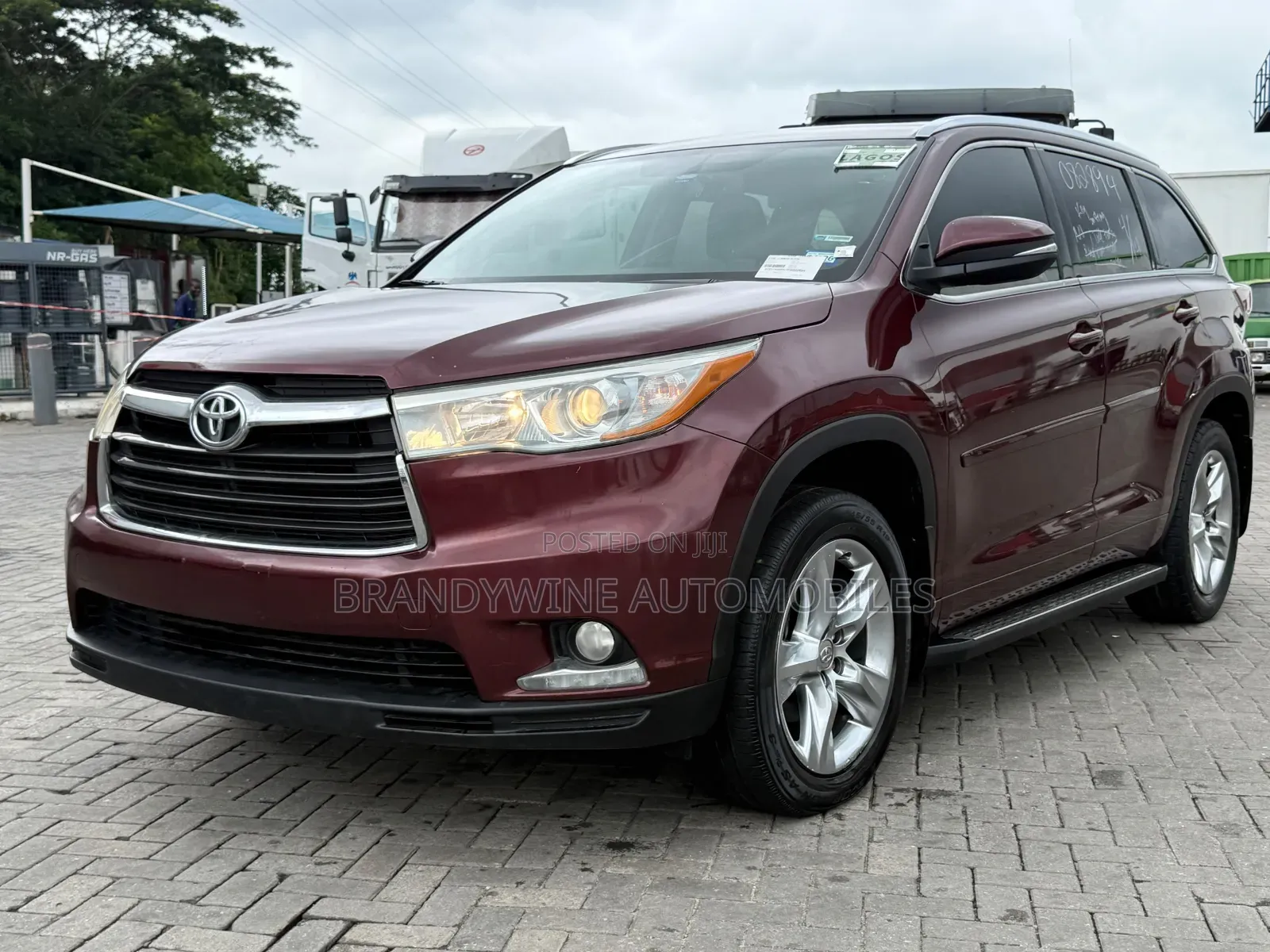 Toyota Highlander 2015 Burgundy